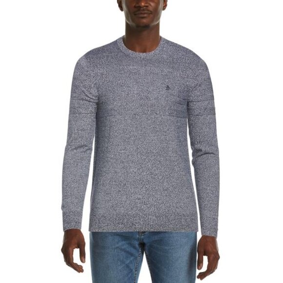 ORIGINAL Penguin BNWT Crew Neck Gray Sweater - Picture 9 of 9